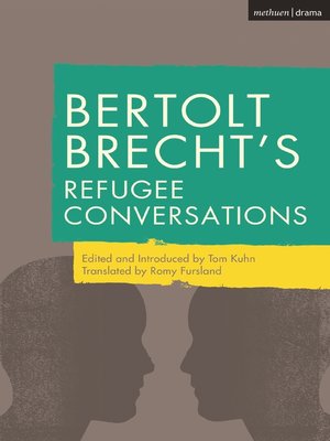 cover image of Bertolt Brecht's Refugee Conversations